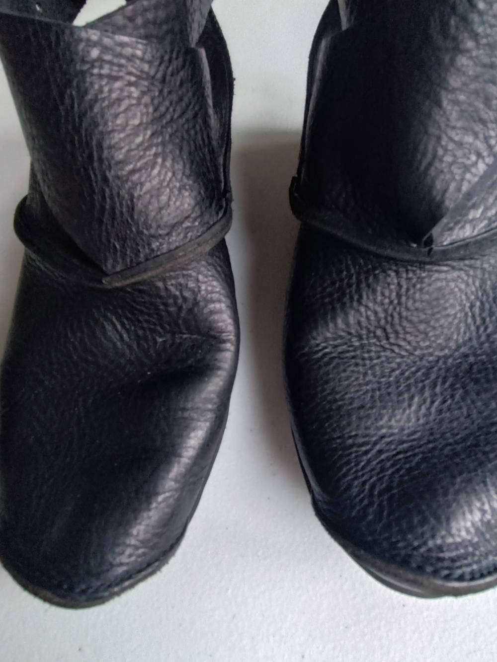 Trippen CHR Black Leather Wrapping Wedge Pumps Avant Garde Size 39 - Picture 5 of 11